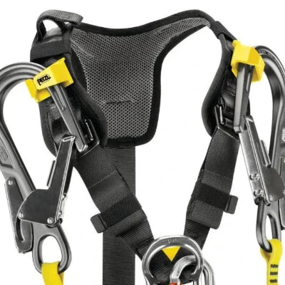 Petzl harnas klaphaken