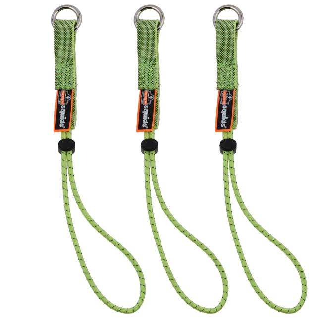 Ergodyne Elastic Tool Tails set/3 46cm WL=6.8kg lime