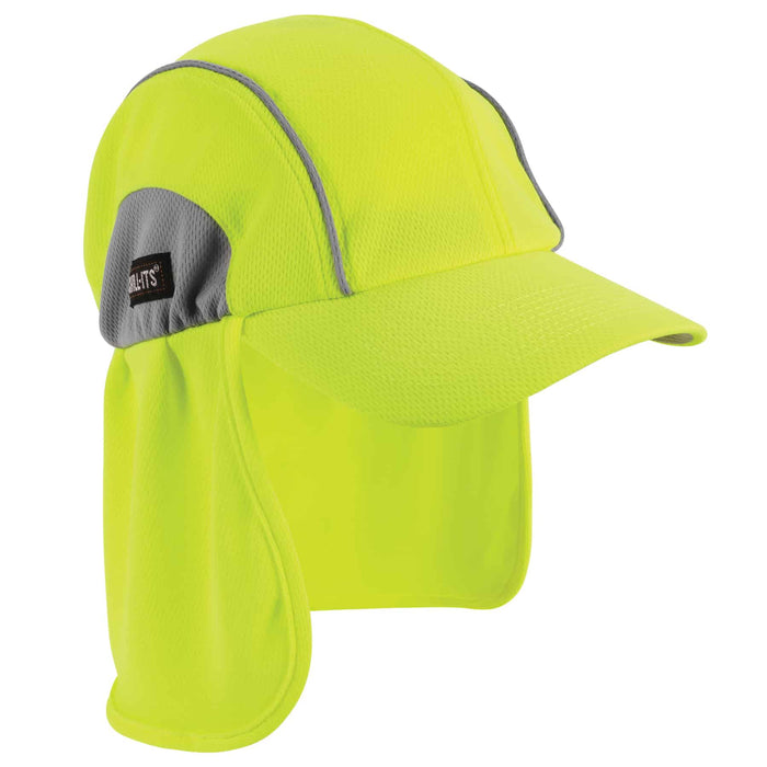 Ergodyne High-Performance Cooling Hat + Neck Shade lime