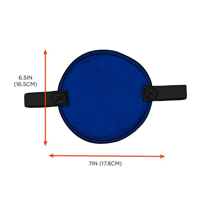 Ergodyne verdampingskoelende hard hat pad blauw