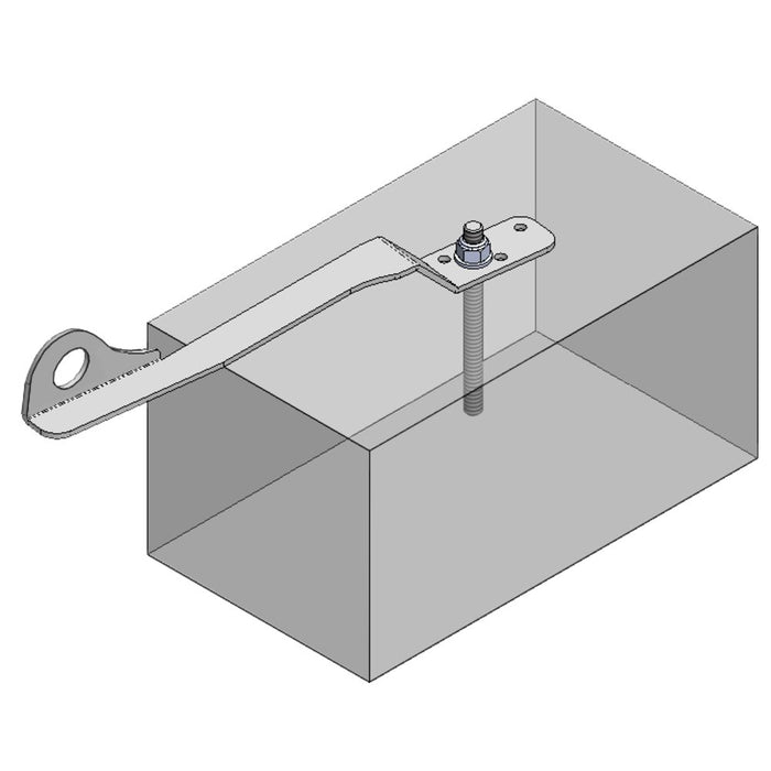 ELLERsafe permanent ankerpunt AT401 1 persoon