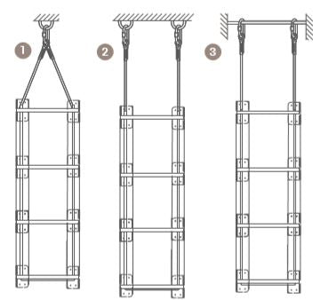 ELLERsafe dakladder m/steunen 310mm