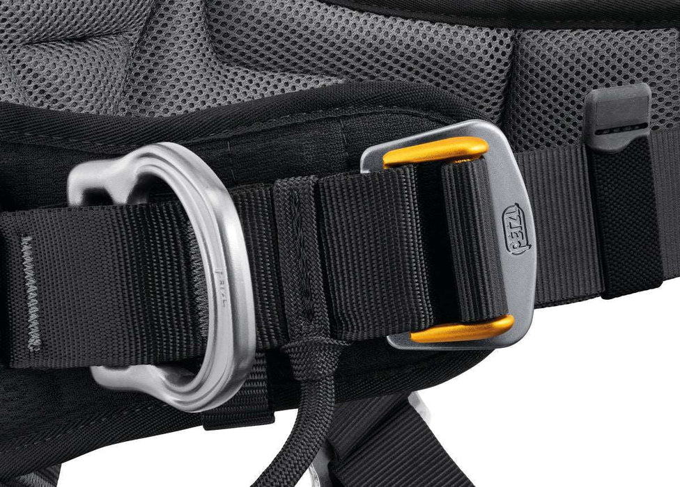 Petzl zitgordel ASTRO BOD FAST detail verstelband heup