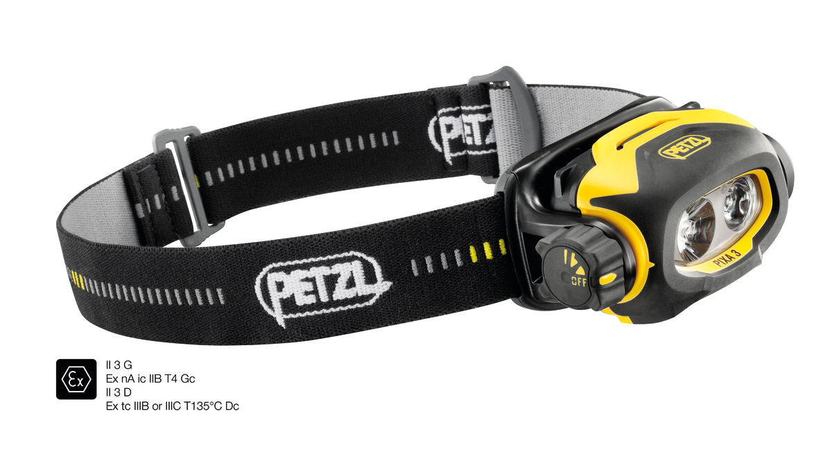 Petzl hoofdlamp Pixa 3; 100 lumen; ATEX