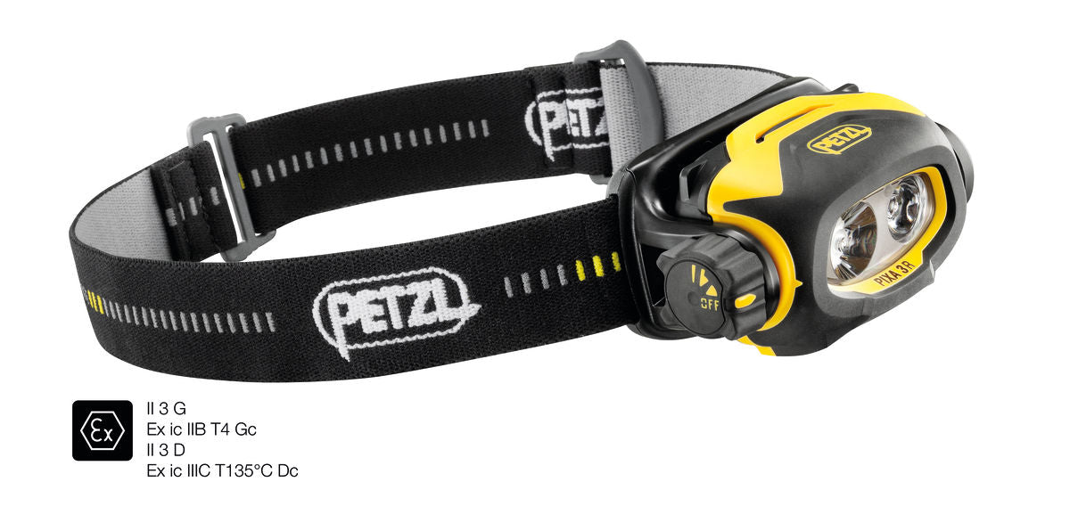 Petzl hoofdlamp Pixa 3R 90 lumen ATEX oplaadbaar