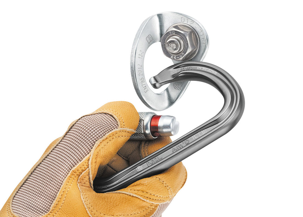 Petzl ankerpunt Coeur RVS